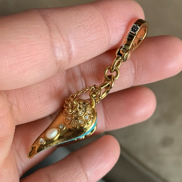 RARE Retired Juicy Couture Magic Blue Genie Lamp Charm Make 3 Wishes EUC - Picture 4 of 9